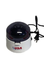 USA SCIENTIFIC Micro Centrifuge 6-Place Rotor 6000RPM 110V IR 2641-0016 Tested