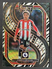 Fabio Carvalho 2024-25 Panini Select Premier League Mezzanine Zebra Prizm #102