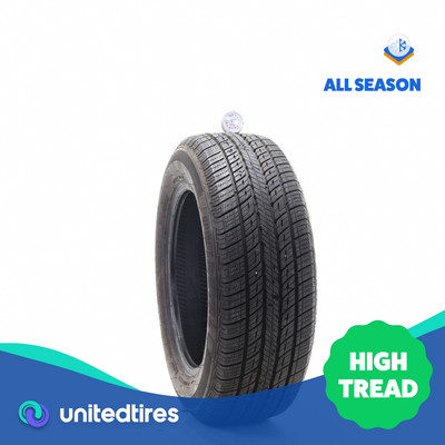 Used 215/60R16 Uniroyal Tiger Paw Touring A/S 95H - 10.5/32
