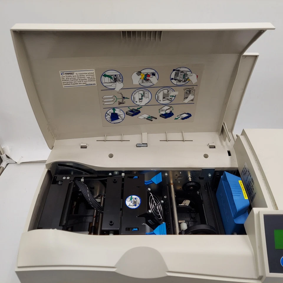 Fargo DTC515 ID Card Thermal Printer 085351 - Image 3 of 4