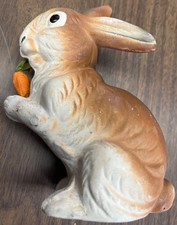 Vintage Easter Bunny Rabbit Candy Container P...