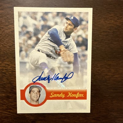 2018 Topps 582 Montgomery Club Sandy Koufax Auto 18-A