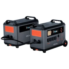 Blackview OSCAL PowerMax 6000W Power Station 7200Wh LFP + BP3600 Extra Battery