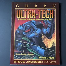 GURPS Ultra-Tech : A Sourcebook of Weapons and Equipment for Futu Revised