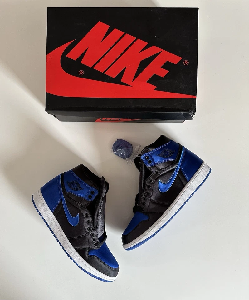 Air Jordan 1 Retro Alto OG EP Satinado Real Talla 11 NUMERADO/701 Foto 2 de 4