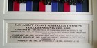 U.S. ARMY COAST ARTILLERY CORPS COLLAR INSIGNIA - 6 COMPANIES W/LOCAL, 1902-1905 — photo 4