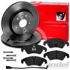 brembo BREMSSCHEIBEN 320mm + BELÄGE VORNE passend für AUDI A6 C7 4G + A7 4G