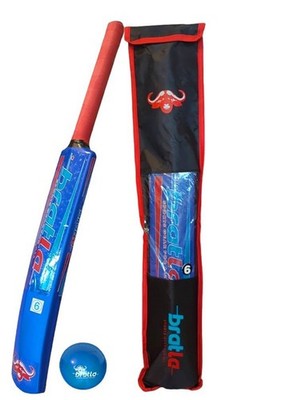 Cricket Plastic Set Kit Includes Bat, Ball & Carry Bag