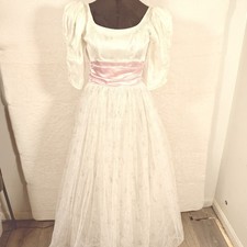 Vintage Jessica McClintock Bridal Wedding Prom 90s Ballgown Size 3 Princess Prom