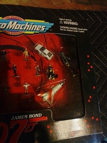 Micro Machines James Bond 007 Set New Unopened Great Condition