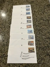 Lot 10 First Day Issue Stamp American Aviation July 29, 2005 Oshkosh WI Envelope