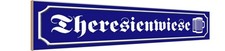 Holzschild 10x46 cm Theresienwiese Bier Essen Trinken Deko Geschenk Holz Schild