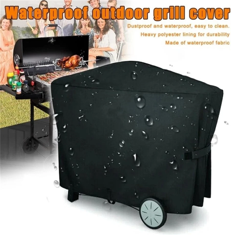 BBQ Grill Cover for Weber Q Series Q2000 Q2200 Q3100 Q3200 Barbeque Water - image 3 of 4