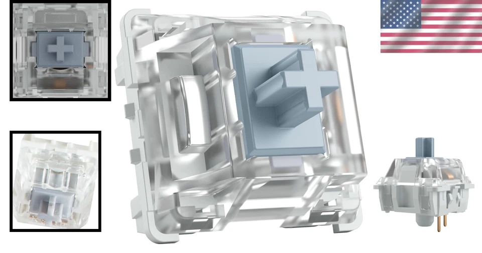 Kailh Speed Keyboard Switches: Silent Performance - 120-Pack - Image 2 of 4