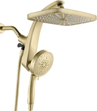 High Pressure Rain Shower Head: Upgrade Shower Heads with Handheld Spray Combo w