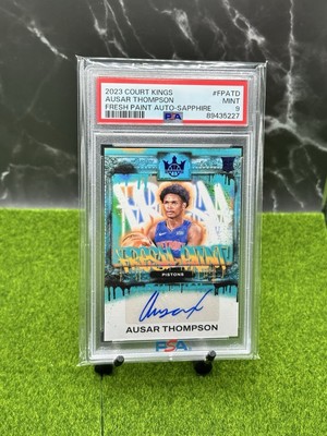 2023-24 Panini Court Kings - Fresh Paint Ausar Thompson #FP-ATD 
