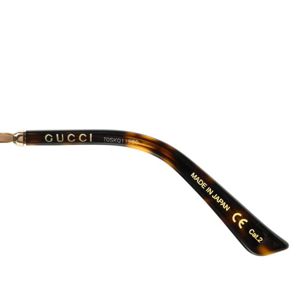 GUCCI Interlocking G Tortoiseshell Sunglasses Brown Gucci KL4BAPUP93 thumbnail 10