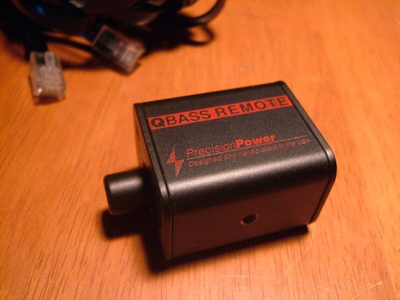 #ad precision power Q BASS remote controller ■■ Dedicated cable included ■■ For $315.99
