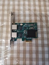 10Gtek 100M/1000M/2.5G NIC Network Card, Dual RJ-45 Port.