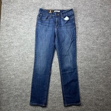 Levi  s Mid Rise Skinny Jeans Womens 10S Blue Denim Stretch Classic Zip Fly 29X28