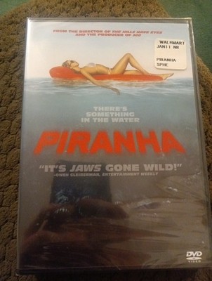 Piranha DVD 2011 Elizabeth Shue Ving Rhames Jaws Gone Wild New Factory Sealed