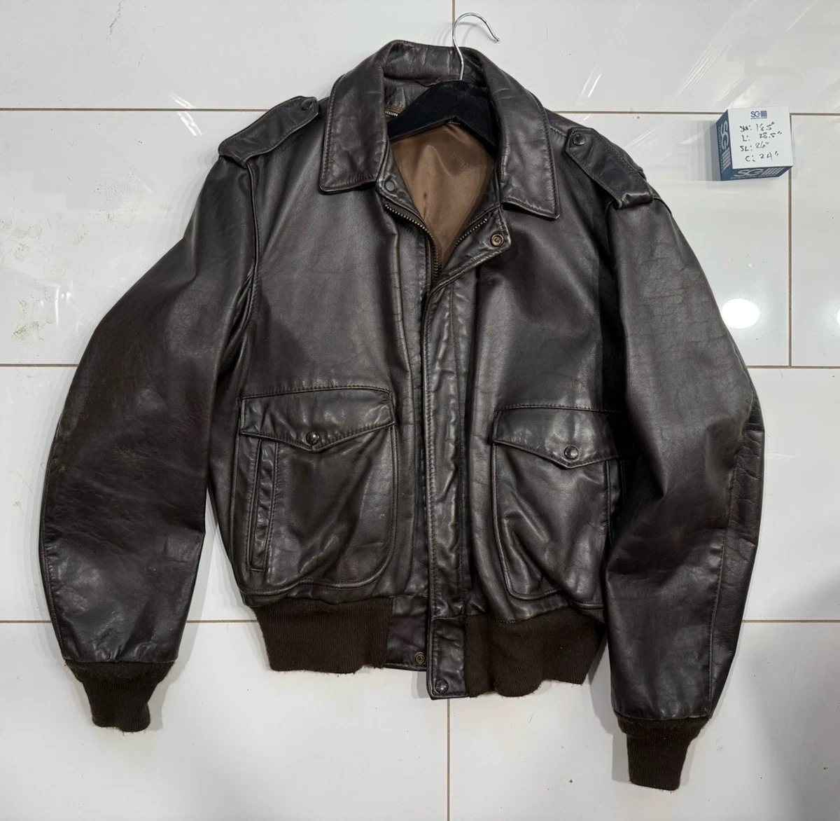 G1 Leather Jacket In Men's Coats & Jackets for sale - eBay