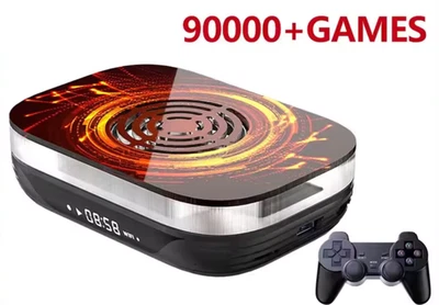 BRANDED KINHANK Super Console X4 Plus 90000 Games for 60+ Amlogic S905X4 (EU Plug)