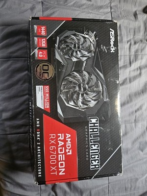 ASRock AMD Radeon RX 6700 XT 12GB GDDR6 Dual Fan PCIe 4.0 Graphics Card