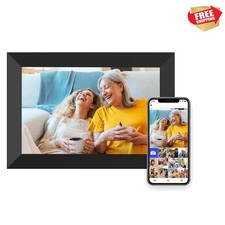 Digital Picture Frame WiFi 10.1 Inch Smart Digital Photo Frame with 1280x800 ...