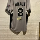 Ryan Braun Autographed All-Star Game Milwaukee Brewers Baseball Jersey Original