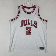 Vintage Eddy Curry Chicago Bulls Nike Stitched Jersey Size XXL NBA Basketball #2