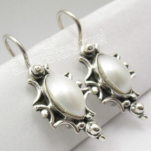 JEWEL FLASH SALE 925 Pure Silver Earrings TIGER'S EYE, MOONSTONES & Other Choice - Picture 40 of 48