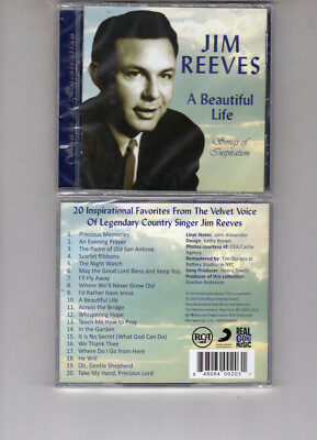 JIM REEVES - A BEAUTIFUL LIFE: SONGS OF INSPIRATION (CD 2014)  *20 TRACKS*