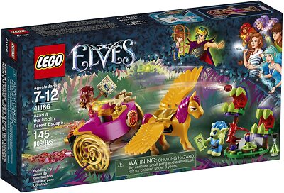 Lego Elves 41186 AZARI & THE GOBLIN FOREST ESCAPE Chariot Firebolt