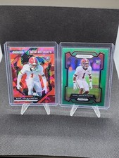 Kool-Aid McKinstry-'24 Prizm Draft Picks New Recruits Red Ice & Green RCs