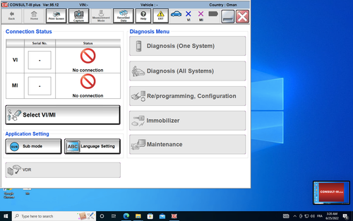 Nissan consult 3 j2534