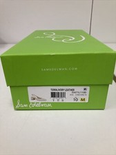 New Sam Edelman Women's Terra Slingback Pumps Modern Ivory Size 10