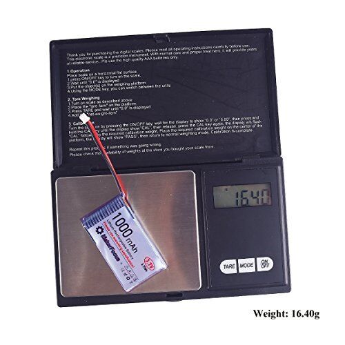 4PCS 1000mAh 3.7V Lipo Battery with Micro JST 1.25 Plug for Arduino Nodemcu - Picture 5 of 7