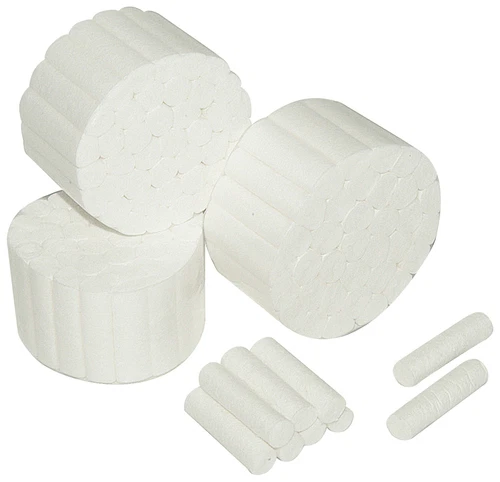 Rollos de algodón dental 2000x calidad premium tamaño #2 mediano no estéril, 3/8" Foto 4 de 4