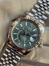 Rolex Sky Dweller Green Dial 42MM Fluted Bezel Jubilee 336934 2024 NEW