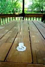 Quality Medical GLASS HYDROMETER TEST JAR for HARD LIQUOR PROOF Made in Europe.