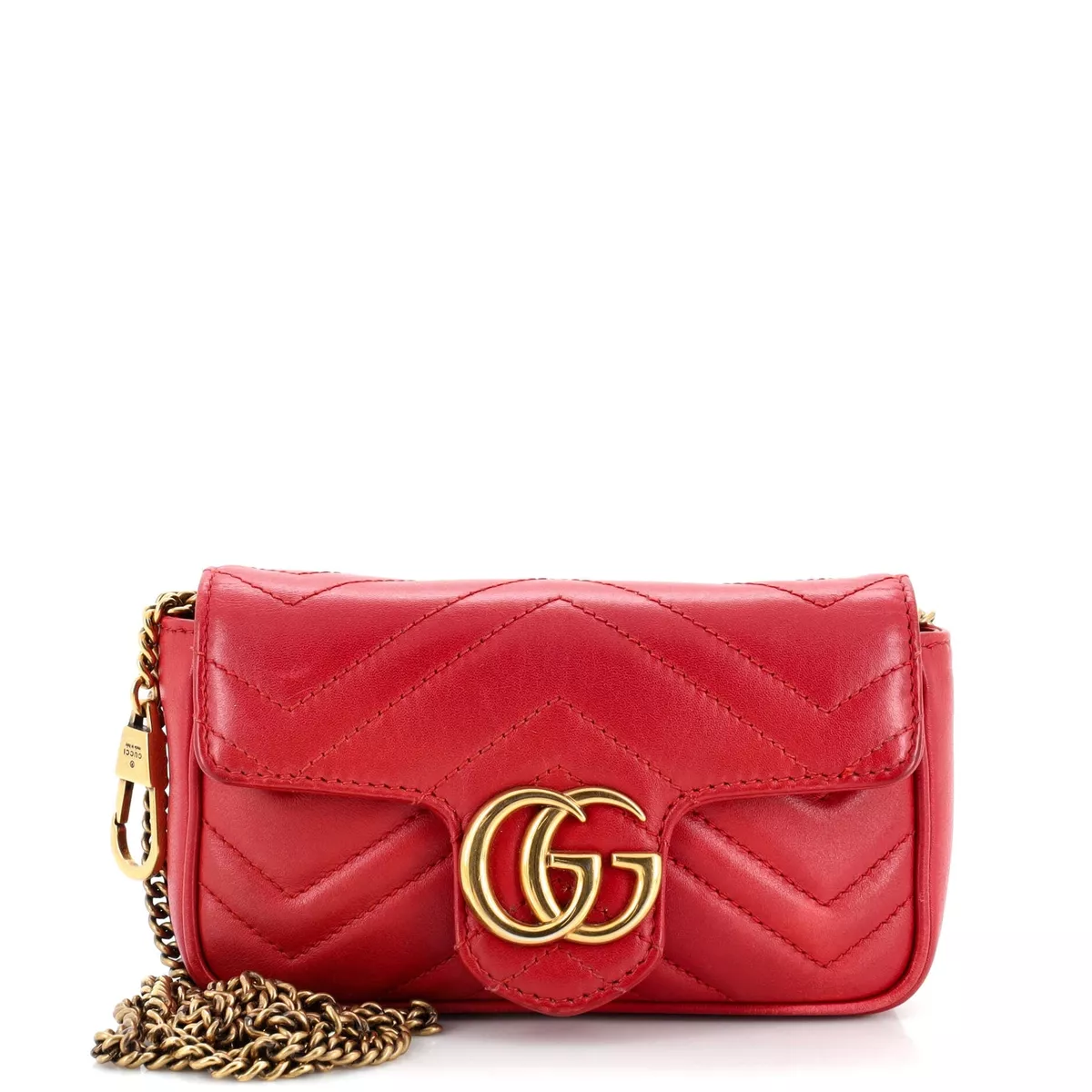 GG Marmont leather super mini bag