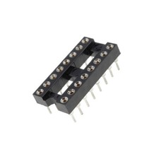 5X DS1001-01-16BT1NSF6S Socket: DIP PIN: 16 Pitch: 2.54mm Precise THT Gold Pl...