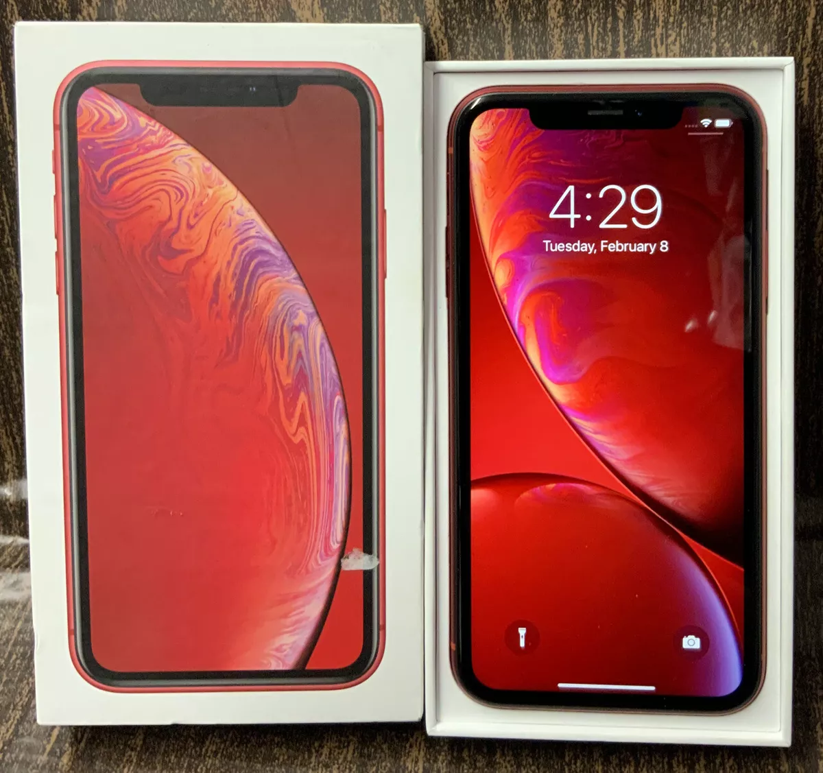 ⚡️Apple iPhone XR - 64GB - A1984 (Product Red) Tracfone 👉 Open