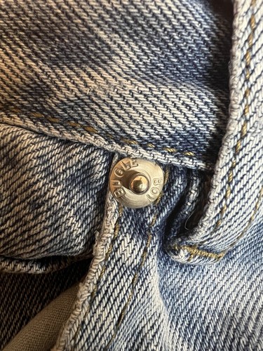 Bugle Boy For Her 609TM Easy FIT high-rise Vintage Distressed Blue Jeans|28x28.5 - Picture 11 of 18