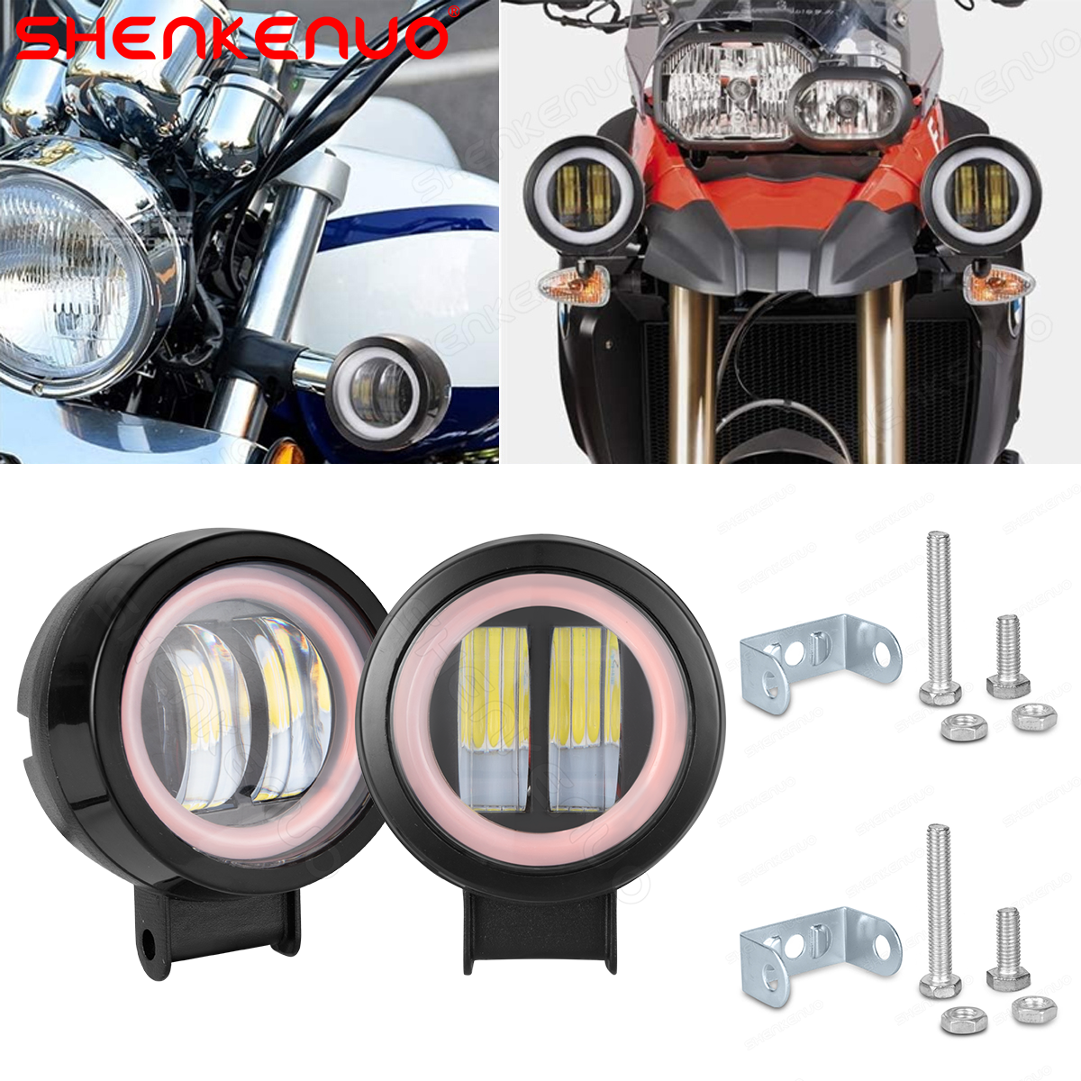 PICAA Faro Da Lavoro LED 4pcs Mini 3.2 Pollici 42W Spot Light Fari Led Auto Luci Off Road Per Fuoristrada Guida Fendinebbia Luci Della Barca Luci Di - Foto 9