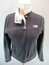 The North Face Size S Womens Black w/Pockets Full Zip Fleece Jacket GR6482
