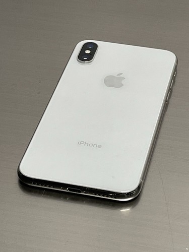 Apple iPhone X 64GB Silver (Verizon) A1865 (CDMA+GSM) Smartphone.. - Afbeelding 2 van 5