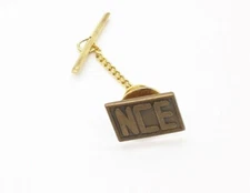 NCE Gold Tone Tie Tack Jostens