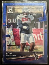 2020 Panini Donruss Optic - ROSS BLACKLOCK RC #133  Blue Scope Holo Prizm Rookie